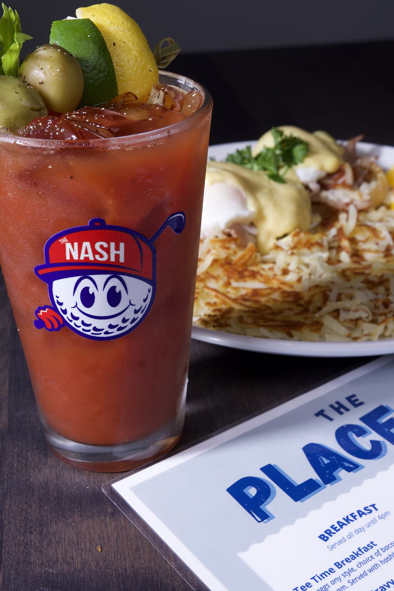 Food and drinks at The Nash Bar & Grill